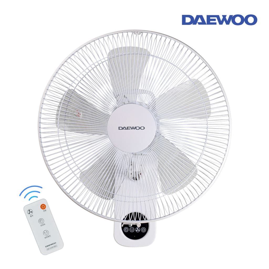 대우선풍기/16인치/벽걸이/전자식/대우/DEF-KW616EA(리모컨)