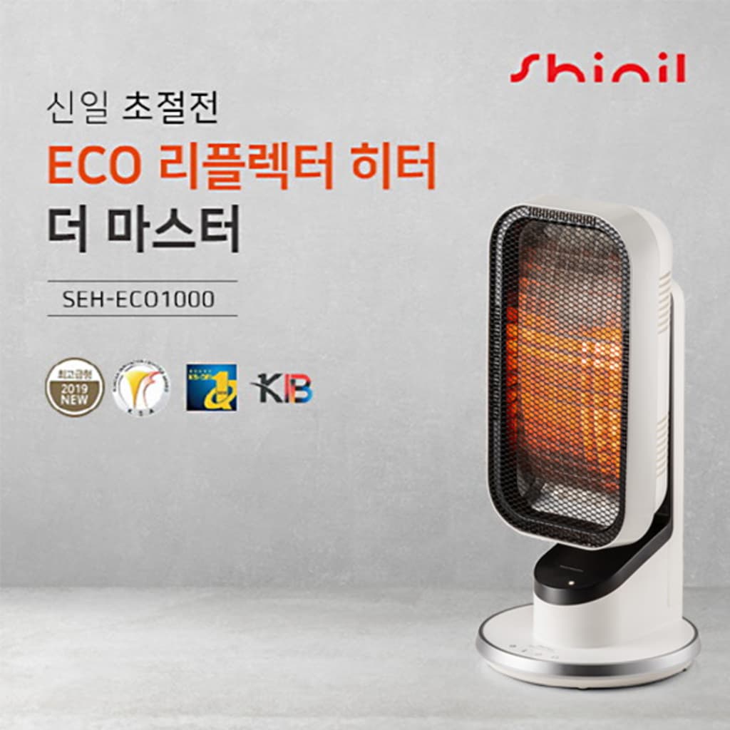 신일히터/에코ECO/신일/리모컨/SEH-ECO1000(화이트)