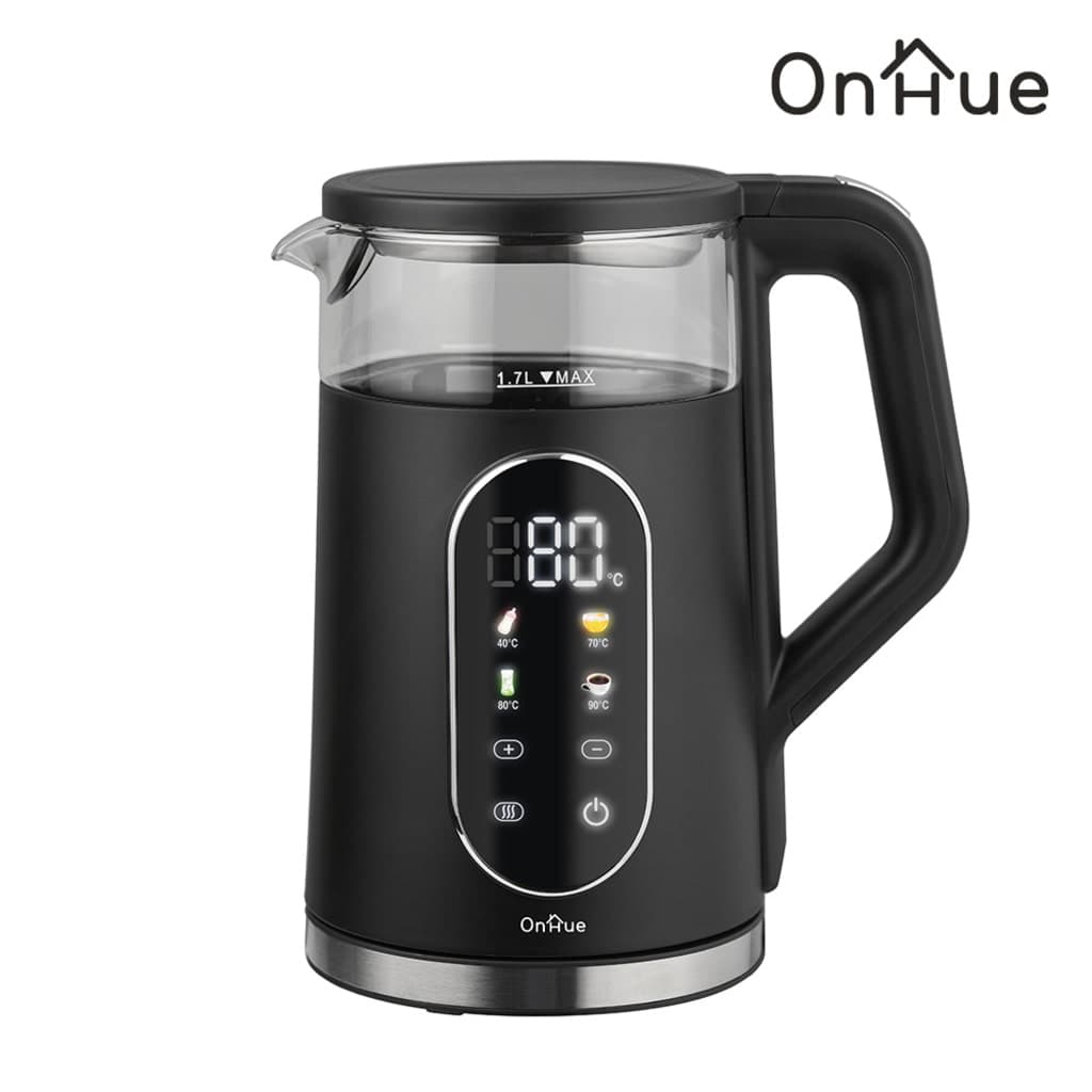 온휴주전자/1.7/유리/전자식/온휴/OHA-EK4SB(6)(블랙)