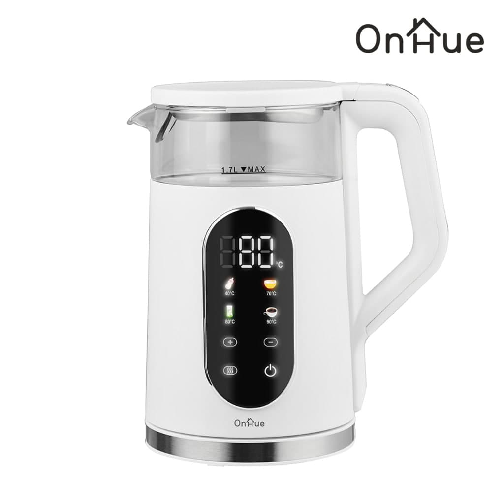 온휴주전자/1.7/유리/전자식/온휴/OHA-EK4SW(6)(화이트)