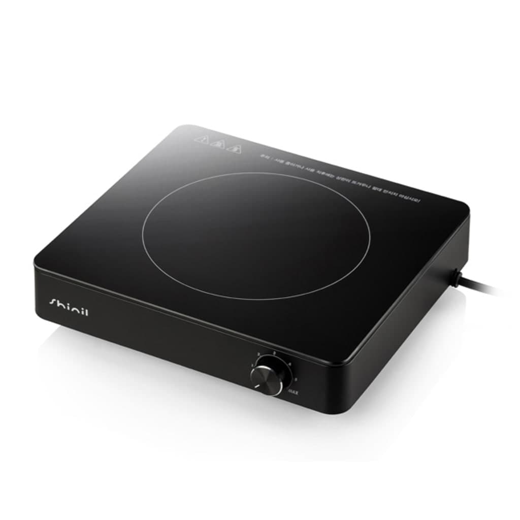신일인덕션/1구/1200W/6단온도조절/신일/SHL-BL12CP(6)(블랙)