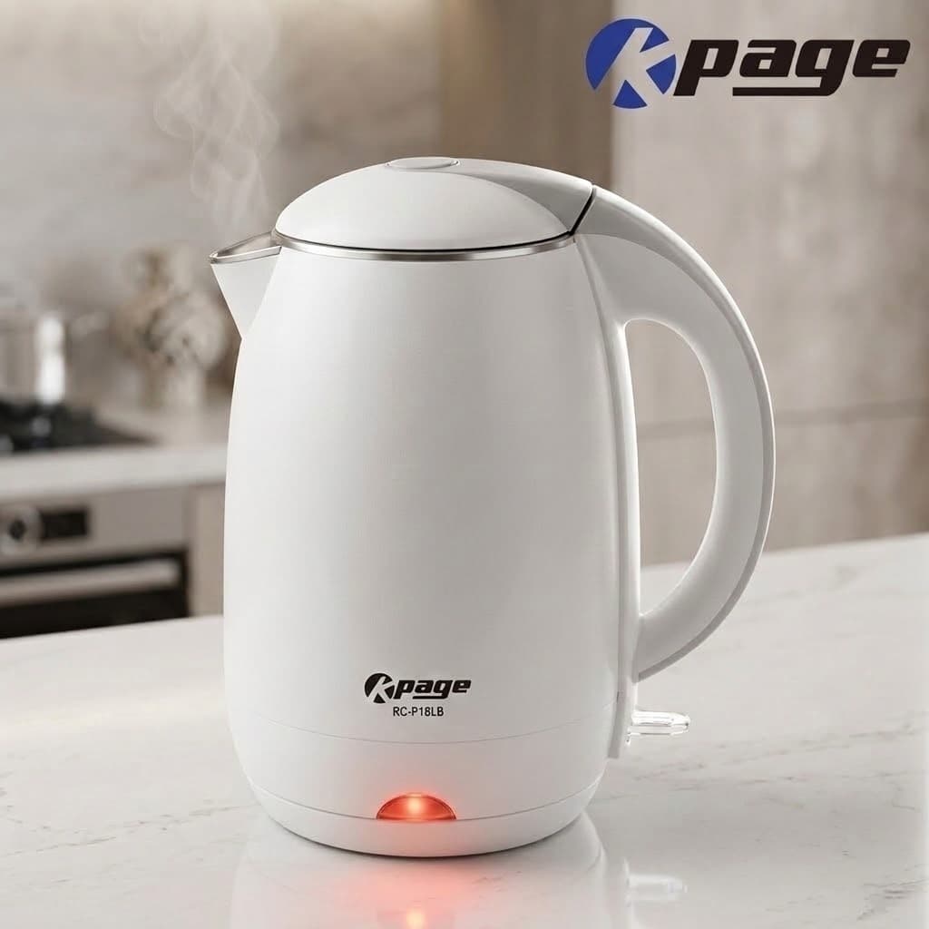 주전자/스텐/1.8리터/케이페이지/RC-P18LB(16)화이트(전용)