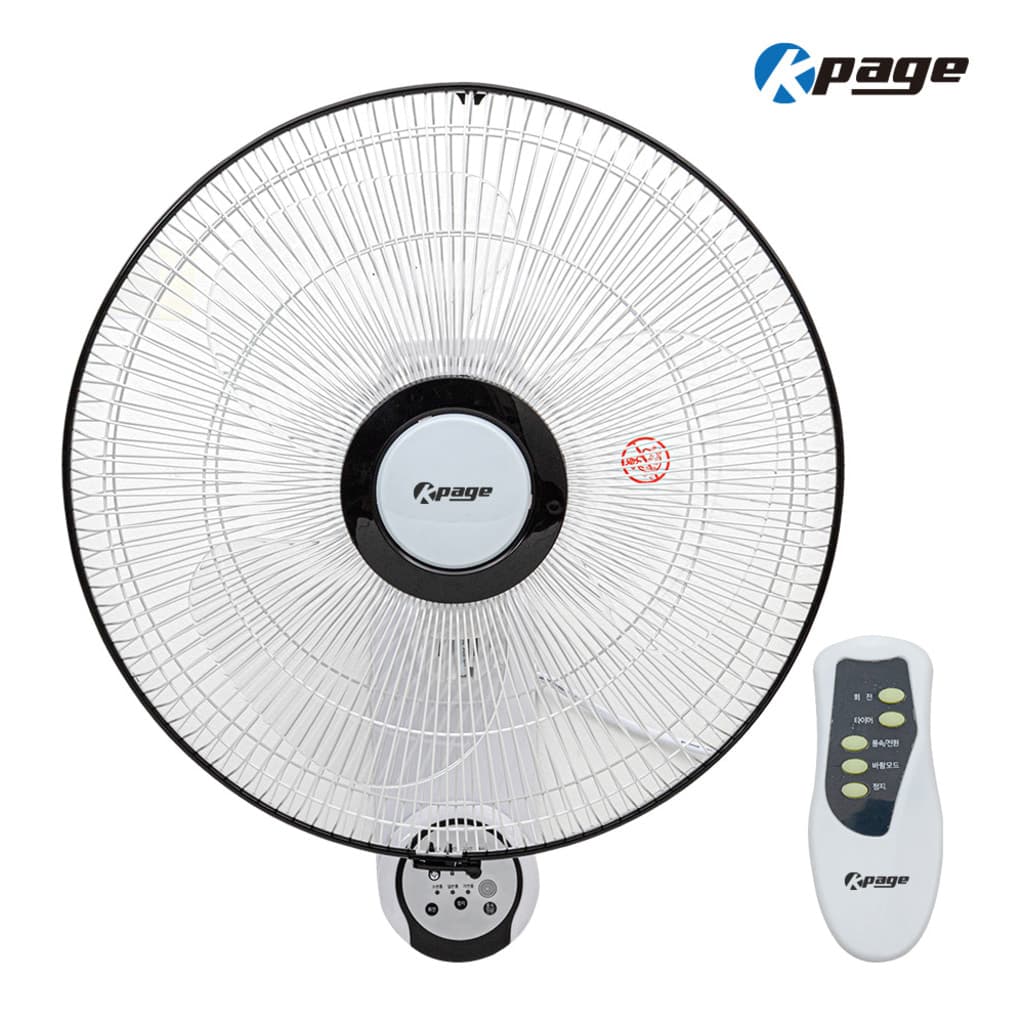 케이페이지선풍기/16인치/벽걸이/리모컨/케이페이지/KEF-16WR