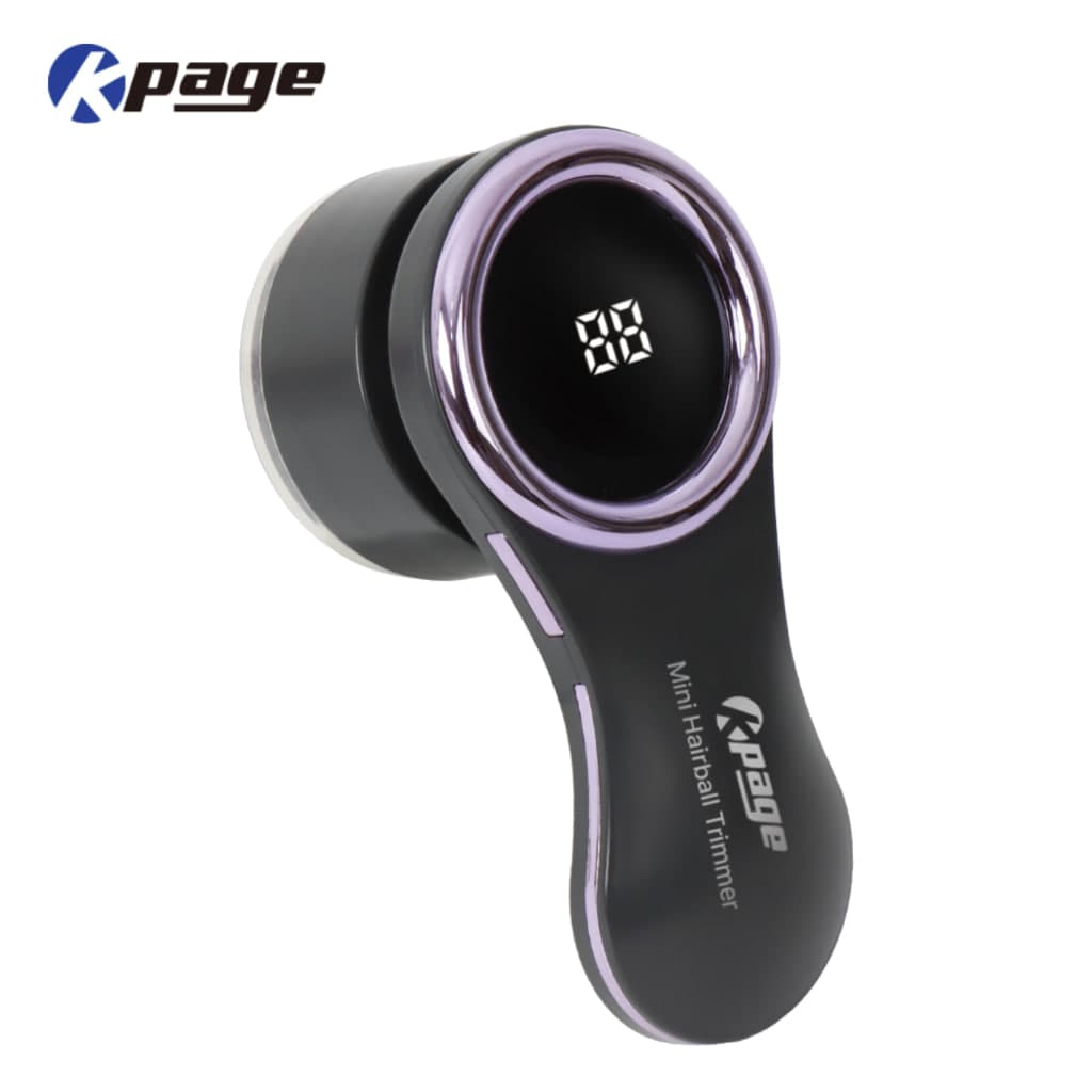 보풀제거기/충전식/케이페이지/KLR-10P(60)(블랙+핑크)