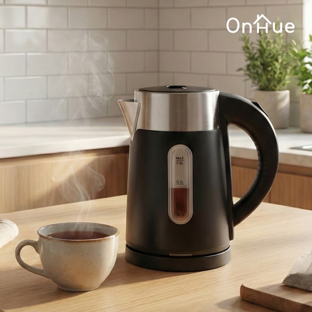 온휴주전자/0.8리터/스텐/온휴/OHA-08STKB(12)(블랙)