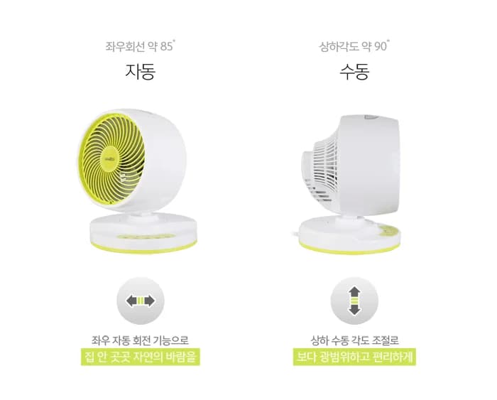 선풍기/10인치써큘레이터/윈드보이/WB-7002(그레이)전용 상세 이미지 2