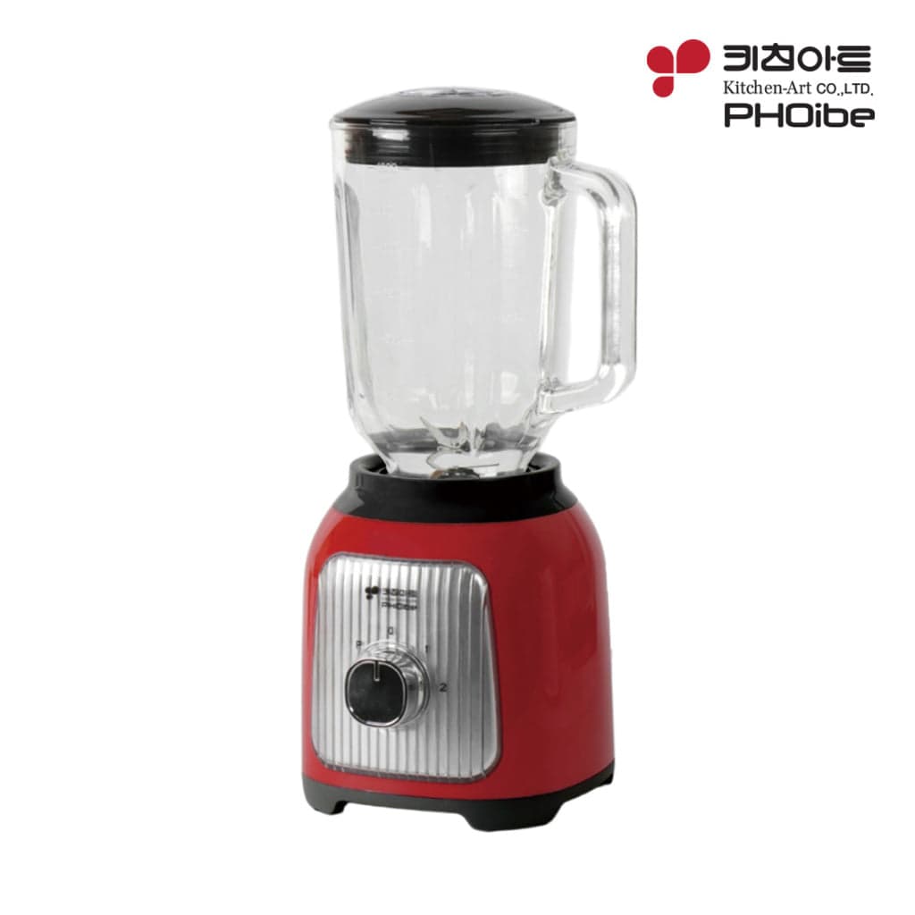 키친아트믹서기/유리/1.5리터/포이베/키친아트/KA-JS0003(4)(레드)