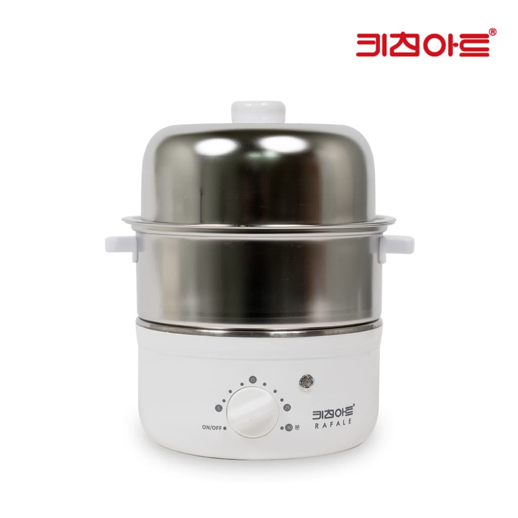 계란찜기/타임어/스텐/2단/6P/키친아트/WE-430MX(18)