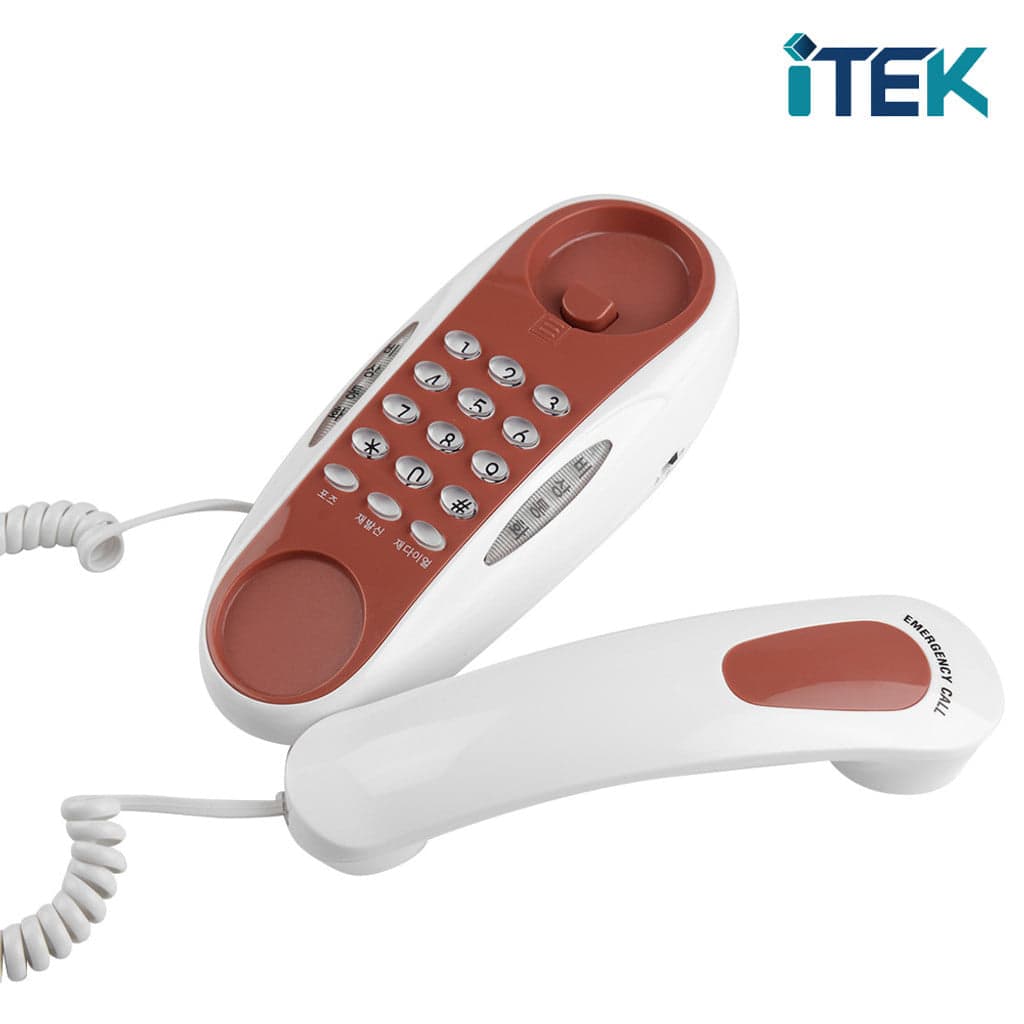 아이텍전화기/벽걸이/아이텍/IK-710 화이트(20)