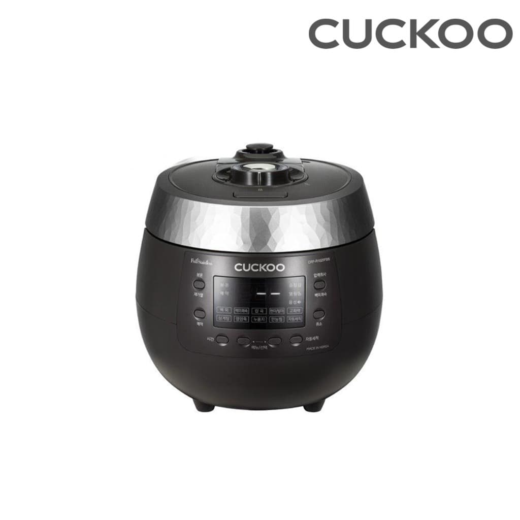쿠쿠밥솥[쿠쿠전자] 10인용 전기압력밥솥 CRP-R1025FBS 분리형커버/이중모션패킹/음성안내/1등급