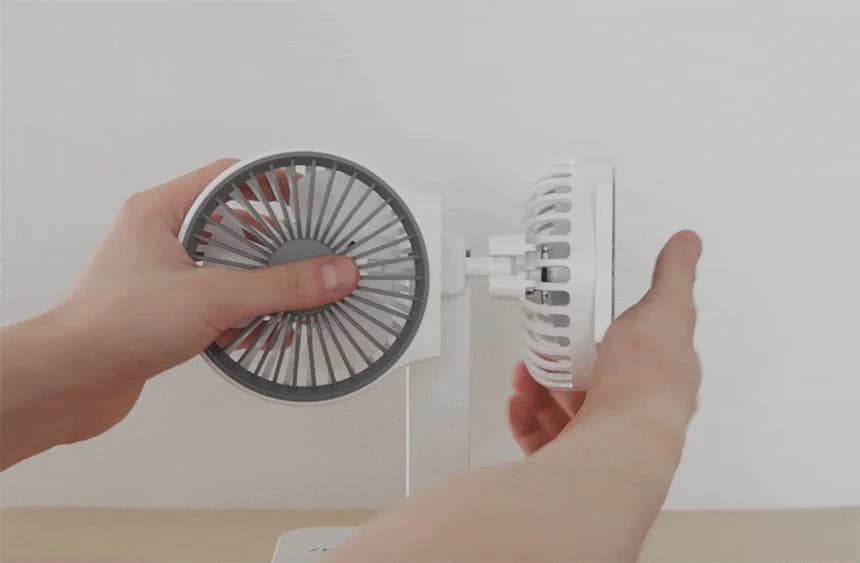 신일신일선풍기/미니/트윈헤드/신일/SIF-D444B(40)블랙 상세 이미지 4