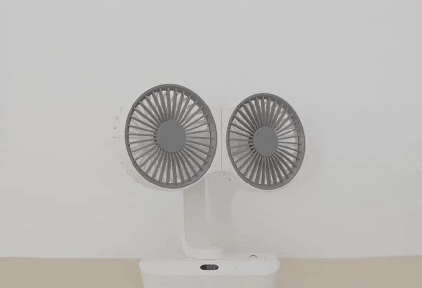 신일신일선풍기/미니/트윈헤드/신일/SIF-D444B(40)블랙 상세 이미지 5