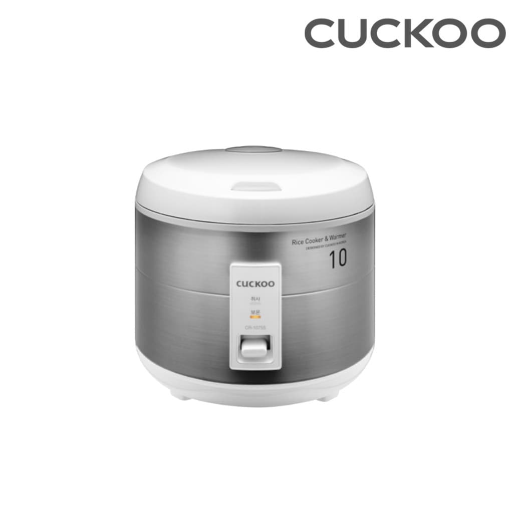 쿠쿠밥솥[쿠쿠전자] 10인용 전기보온밥솥 CR-1075S /분리형커버/취사,보온/비음성/4등급