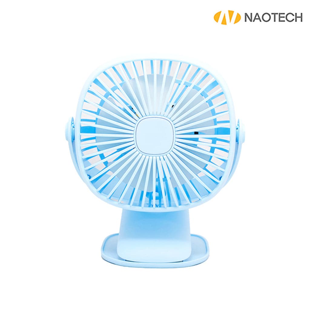 나오테크선풍기클립/충전식/휴대용/나오테크/NAO-D4040F(블루)(40)