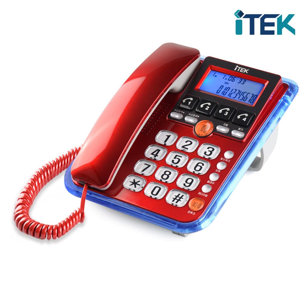 아이텍전화기/아이텍/IK-800 레드(10)
